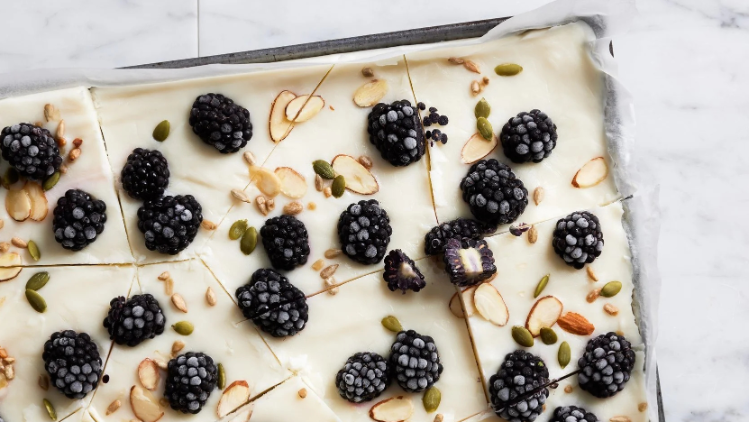 Meyenberg Goat Milk Recipe Frozen Yogurt Bark