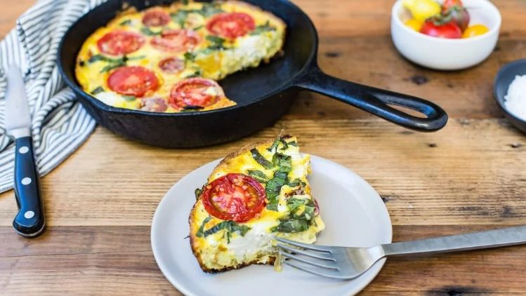 Hearty Goat Milk Quiche