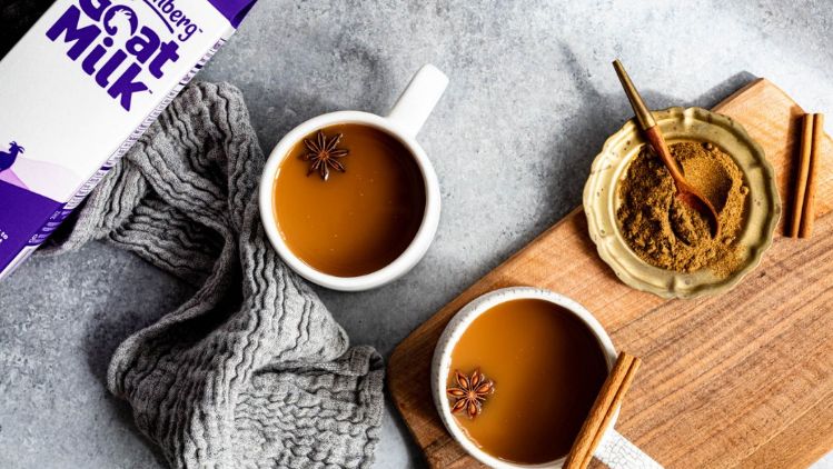 Chai Latte with Goat Milk
