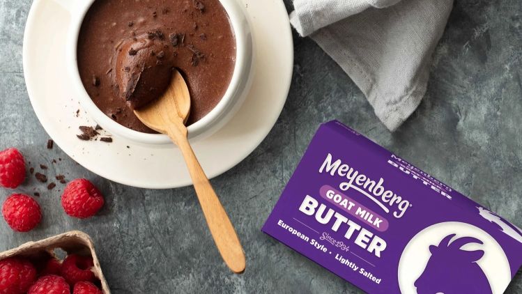 Classic Chocolate Mousse with Goat Milk Butter